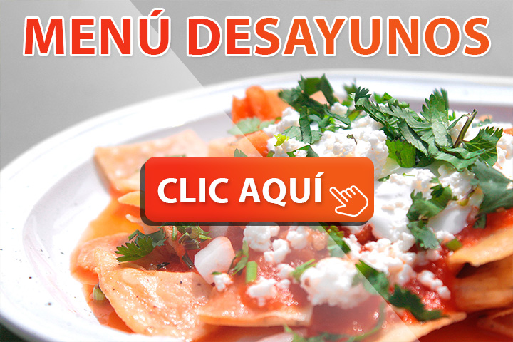 Menú Mar Celeste