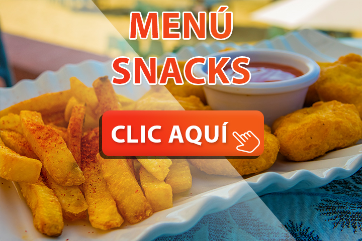 Menú Mar Celeste